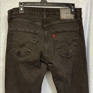 LEVIS 512™ SLIM TAPER FIT MEN'S JEANS Black Denim  size 33